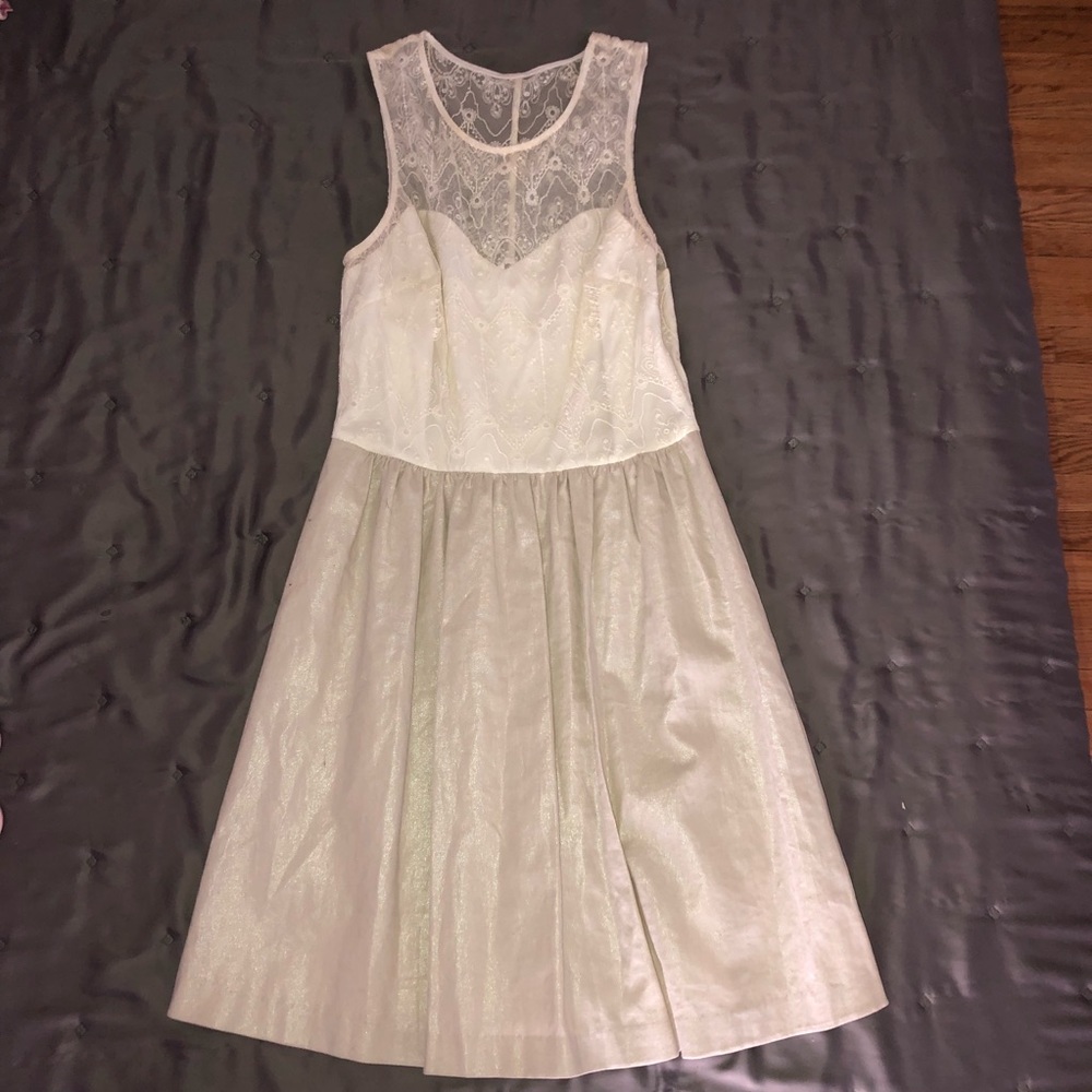 Lace Top Dress